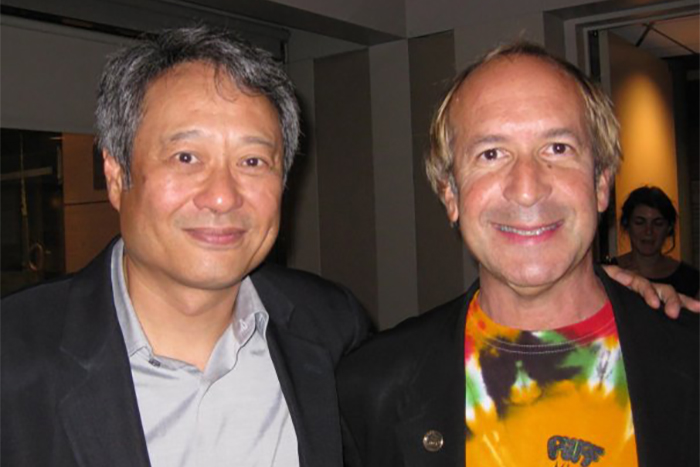 Oscar winner Ang Lee & Larry- "Brokeback Mountain" premiere afterparty. New York.